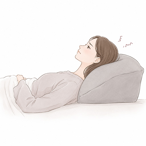 高い枕が苦手な方