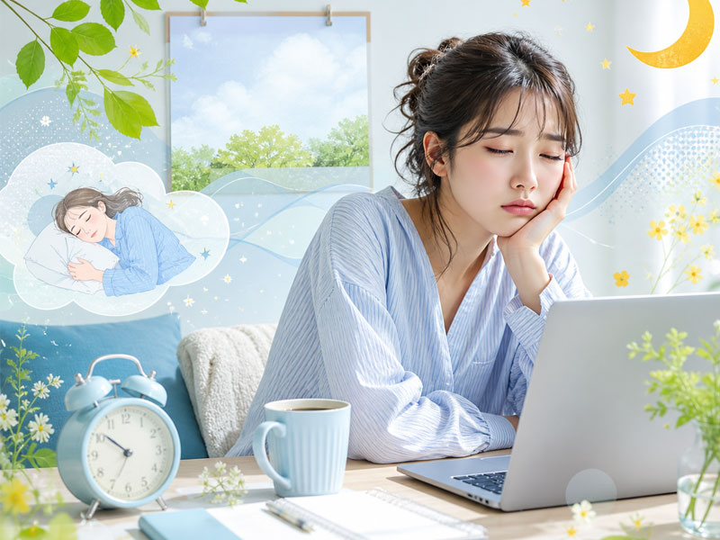 【GW明けの不調】なぜ眠い？だるい？「五月病」と睡眠の関係と改善方法